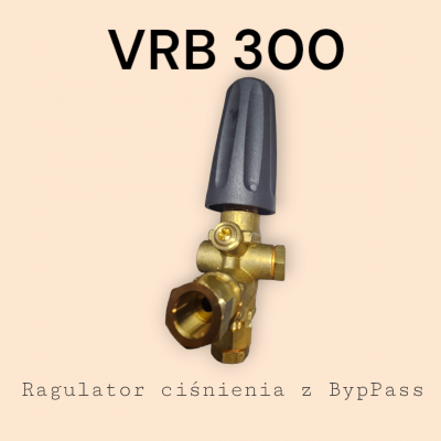 Regulator ciśnienia z bay-pass VRB 300 BAR 35l/min