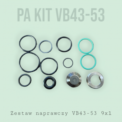 Zestaw naprawczy PA KIT VB43-53, 9x1pcs.