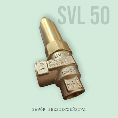 Zawór bezpieczeństwa SVL50