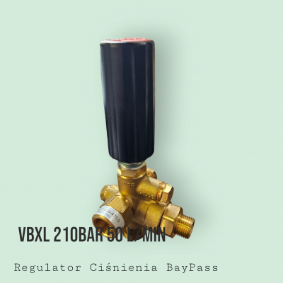 Regulator Ciśnienia VBXL 210bar 50 l/min BayPass HAWK